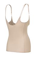 Shapewear camisole, without cups, waist and belly control